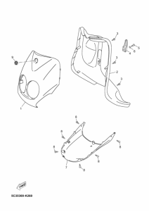 YN50F Щиток облицовочный