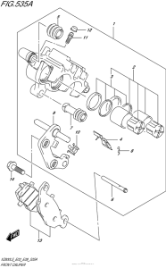 VZ800 Передние тормоза