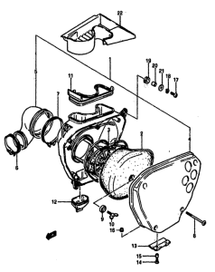 RM125 Воздухоочиститель