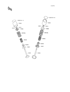 KL650 Клапана