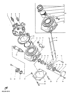 TZR125R Цилиндры