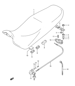 GSX1100 Пружина