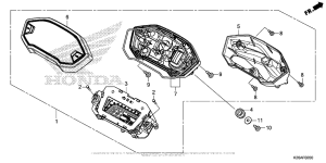 MSX125 Спидометр