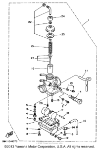 DT50LC Карбюратор
