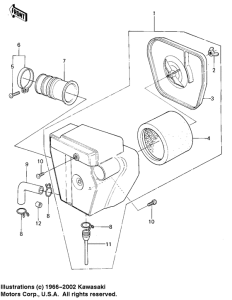 KL250 Воздухоочиститель