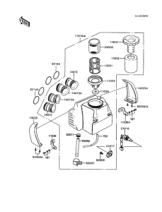 Z750 Воздушный фильтр