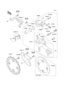  Задний тормоз