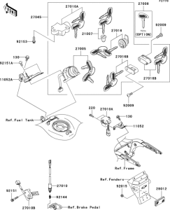  Замок зажигания