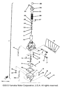 SR185J Карбюратор