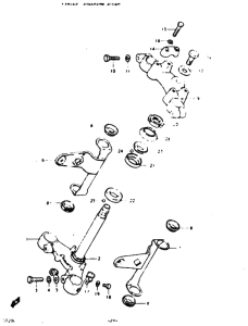 GT200 Траверса нижняя
