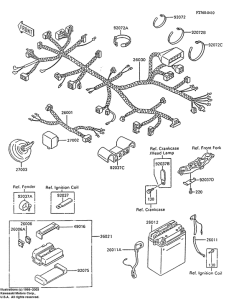 ZX600 Электрика