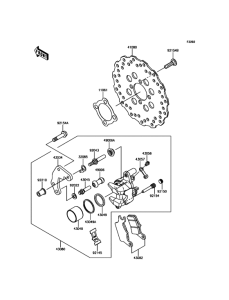 BR125 Передний тормоз