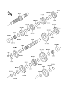 KL650 Трансмиссия