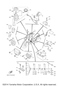 YW125 Электрика 1
