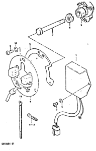 GS550 Зажигание