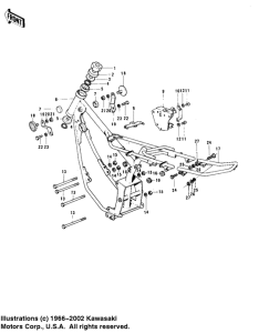 KH100 Frame / frame fittings