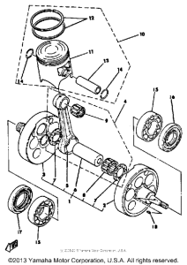 IT250K Коленвал,поршни