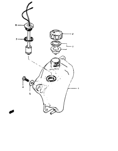 TS50 Бак масляный