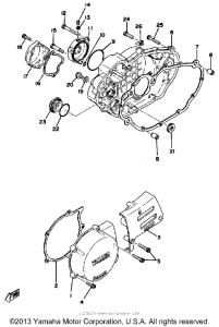 TT500D Боковые крышки