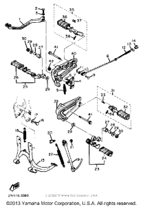 XV920MK Подножки