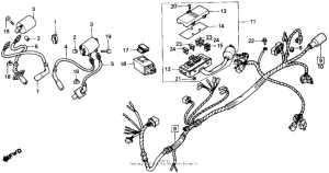 VT800 Жгут проводов