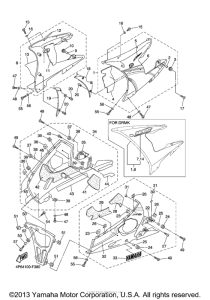 YZF-R6S Обтекатели