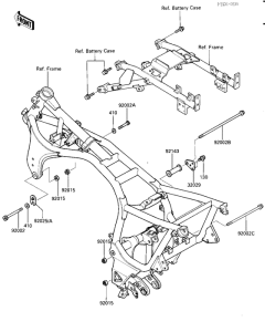 ZG1000 Рама ,крепежные детали
