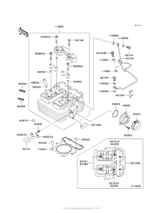  Головка цилиндров