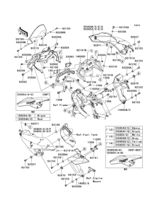 KLE650 Cowling(1 / 2)