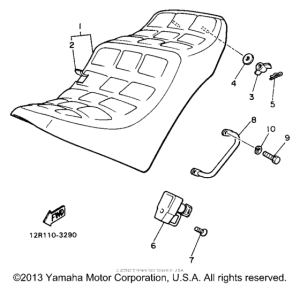 XS400J Сиденье