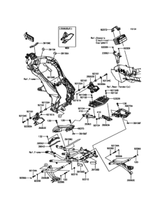 KLZ1000 Рама ,крепежные детали