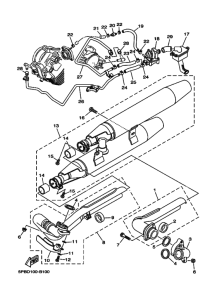 XVS1100 XVS11R Выхлоп