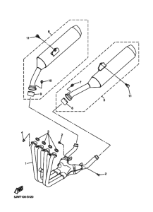 FJR1300 Выхлоп