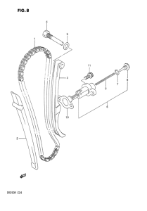 DR250 Держатель направляющей