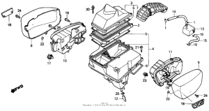 VF750C Воздушный фильтр