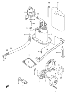 TL1000 Насос масляный  / насос топливный