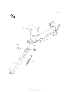 ZR800 Подножка