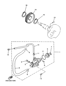YN50R Масляный насос