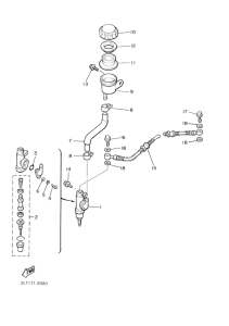VMX12 Задний торм цилиндр