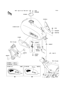 EJ800 Топливный бак