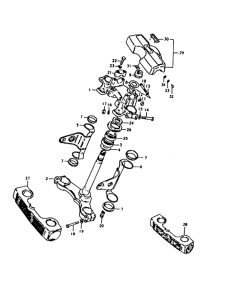 GS1000 Траверса нижняя