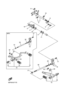 XVS400 ｼﾌﾄｼﾔﾌﾄ