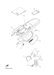 PW50 Боковые обтекатели