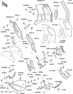 ZG1000 Cowling lowers(1 / 2)