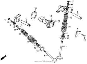 XR200R Camshaft 86-93