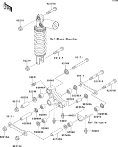 ZX900 Подвеска