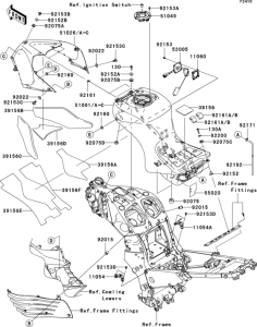 ZX1400 Fuel tank(1 / 2)
