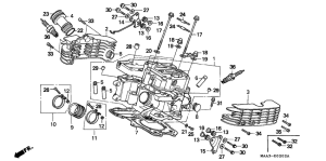 VT1100C Головка цилиндров