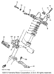 XJ700XSC Управление