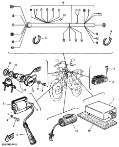 TT600R Электрика 1